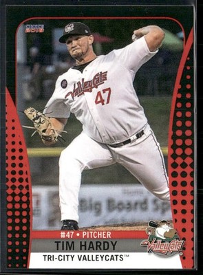 Tim Hardy 2018 Tri-City Valleycats Team Set Card