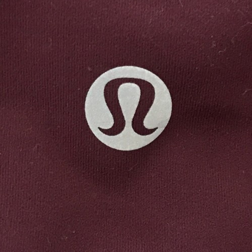 Leggings cortos Lululemon Invigorate para mujer 4 púrpura tiro medio bolsillo multimedia elástico - Imagen 3 de 13