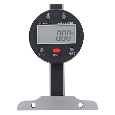 Depth Gauge LCD Screen Electronic Digital Depth Gauge Tools 0-30mm Range Part