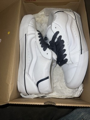 Vans knu mid utility white Men Size 10 Worn Once.