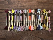 DMC Mouline Embroidery 8m Twinkle Effect 21 Pcs