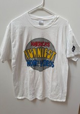 Americas Funniest Home Videos Promo ABC Bob Saget White Graphic T-Shirt Large L