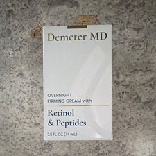 Demeter MD Overnight Firming Cream Retinol  Peptides Face/Neck 2.5 fl oz