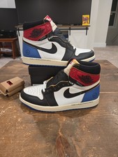 Air Jordan 1 Retro High OG x Union x Fragment Black/Red Sz 8 Men IO7847-002 NEW