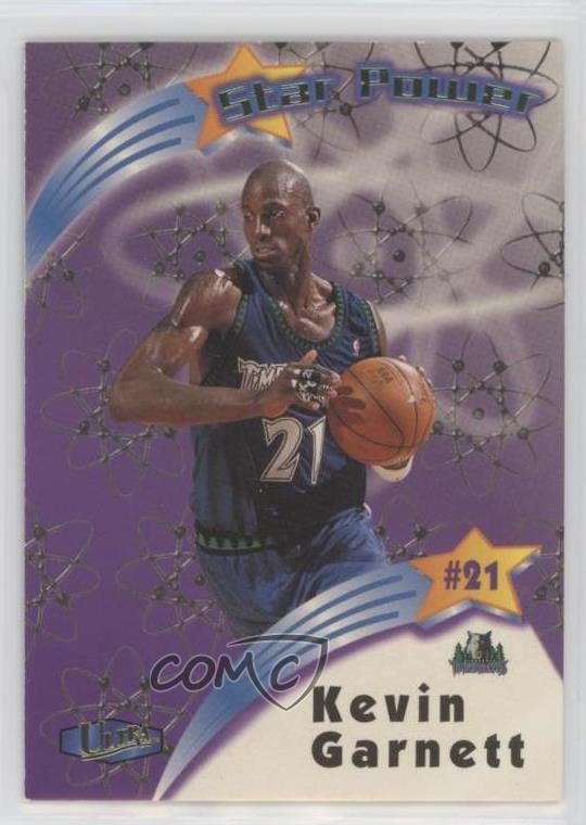 1997-98 Fleer Ultra Star Power Kevin Garnett #8SP HOF 8nl