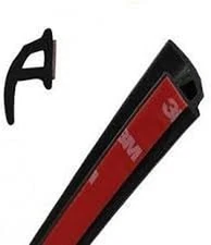 Universal P Shape Rubber Seal Weather Strip Hollow Door Window Edge Moulding Tri