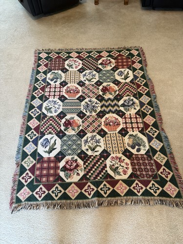 Goodwin Weavers Amerikanische Decke Wandteppich Wendeüberwurf