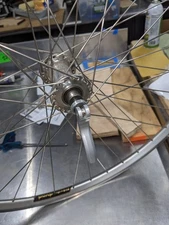 Phil Wood 700C Road Tandem Wheelset w/ Phil Drum Brake | 48H / 100/145 mm / EXC