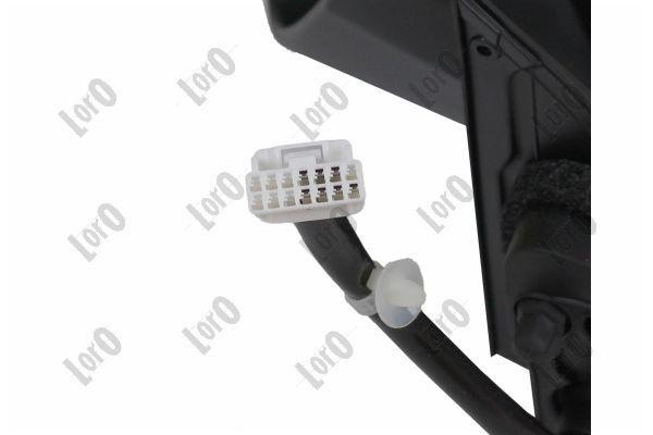 ABAKUS Exterior Mirror 1401M03 For Honda Left Convex Electric Foldable Black