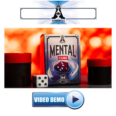 MENTAL CUBE by Apprentice Magic - Easy Magic Trick - Beginner - Gift