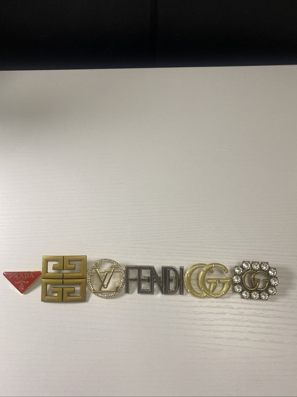 Elegant Luxurious Brand Name Pin Brooches That Are All Stamped