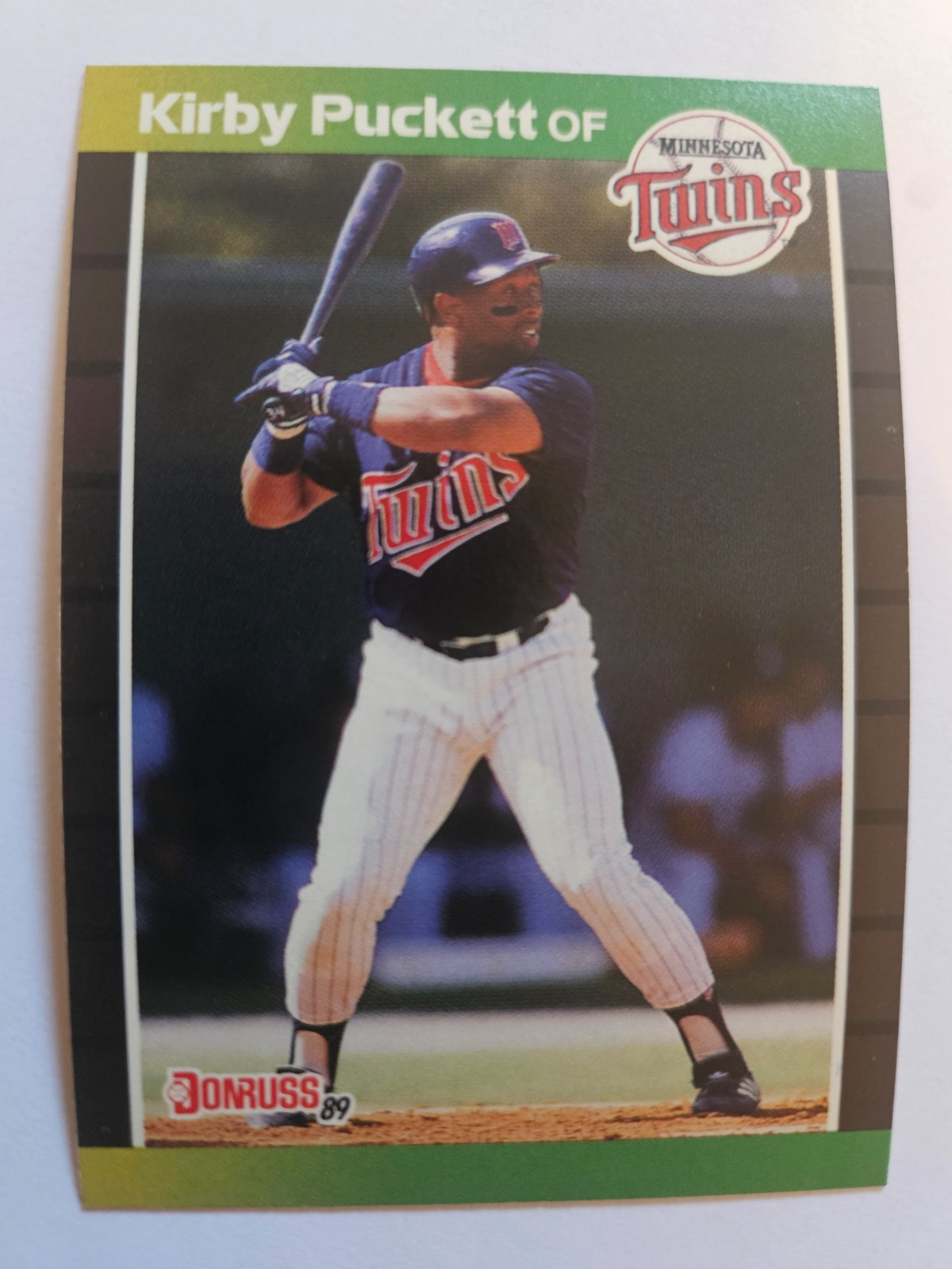1989 DONRUSS KIRBY PUCKETT #182 NM