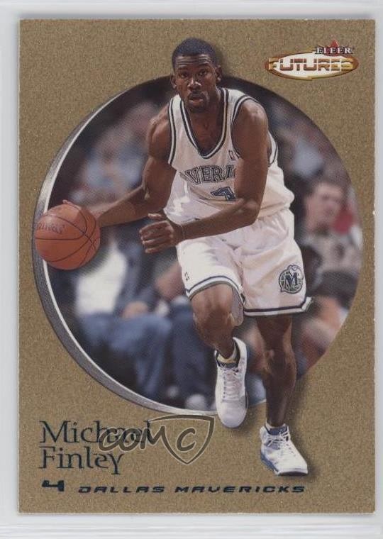 2000-01 Fleer Futures Copper 404/750 Michael Finley #79 1gh7