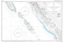 2780 Indonesia Sumatera West Coast Pulau Nyamuk Bengkulu Chart Map WallAdmiralty