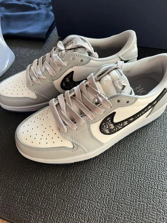 Nike Homme 8.5US Air Jordan 1 Retro Low Dior