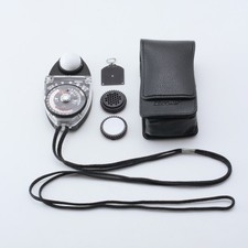 SEKONIC Studio Deluxe L-398 Light Meter exposure meter Tested OK No.811011