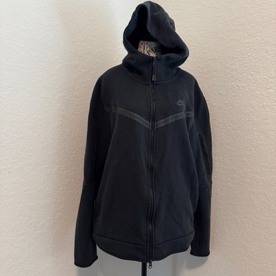 Nike Sportswear Tech Fleece Full-Zip Hoodie - Black (CU4489-010)