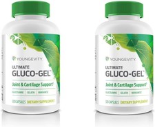 Youngevity Ultimate Gluco-Gel -for Joints, Tendons, 120 Count Pack of 2 