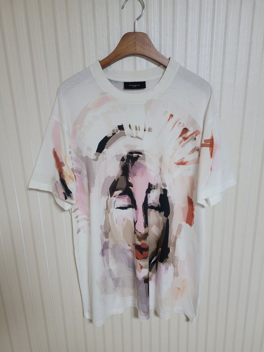 Givenchy White Madonna Oversized T-Shirt S 119142091 | eBay
