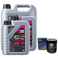 MotoröL Set Top Tec 4400 5W-30 Liqui Moly 7 Liter + ÖLfilter FüR Mitsubishi L200