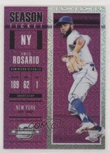 2018 Panini Chronicles Contenders Optic Purple Mojo Prizm 48/99 Amed Rosario 7l6