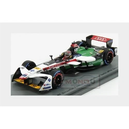 1:43 Spark Audi Formula-E Fe04 #66 Winner Berlin Eprix 2017-2018 Abt S5931 Model - Immagine 2 di 2