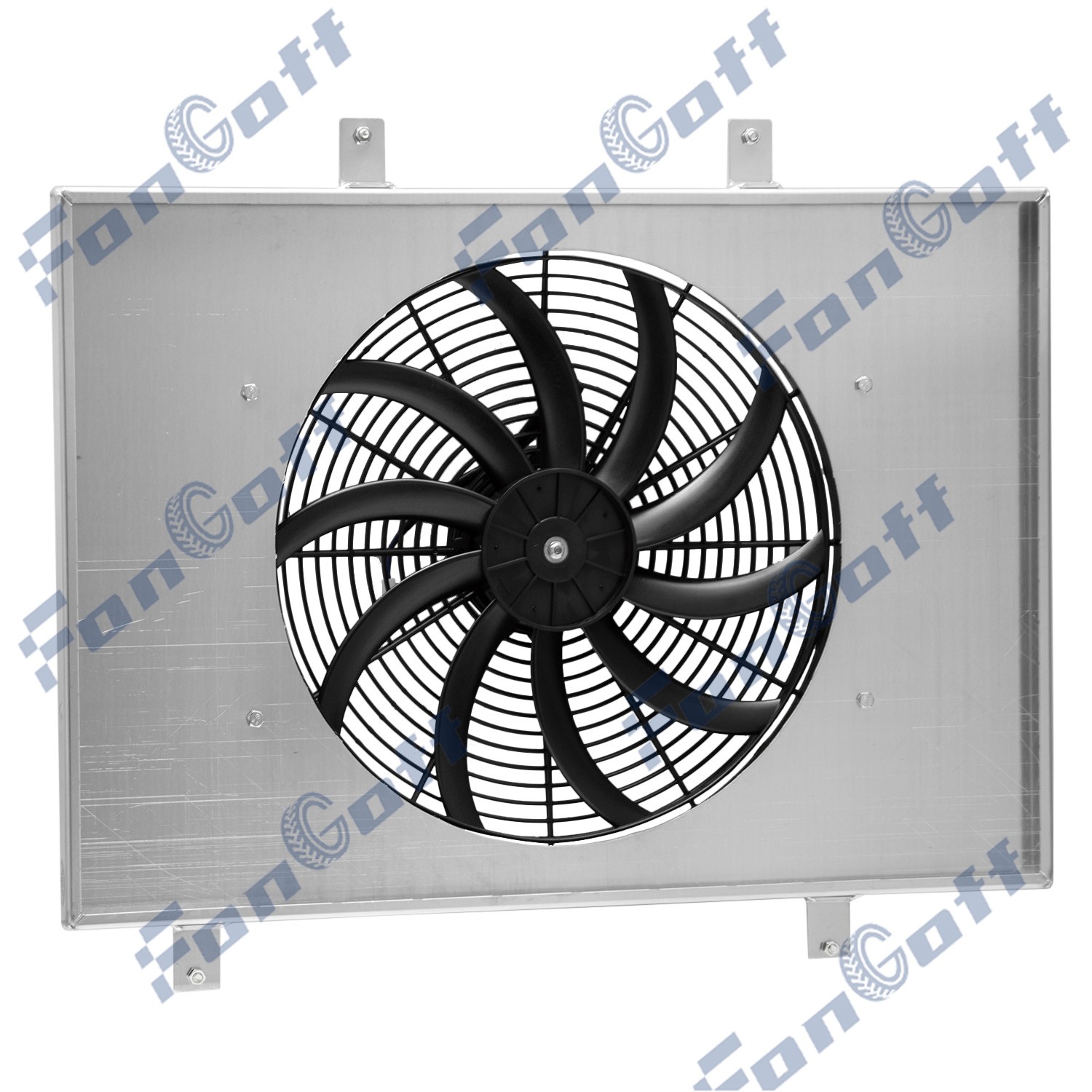 Shroud+Electric Fan for 1999-2003 01 02 Dodge Ram 1500 2500 3500 Van Truck 5.9L thumbnail 3