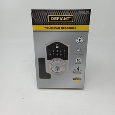 New Defiant Touchpad Deadbolt Satin Nickel 1009623200 Keypad