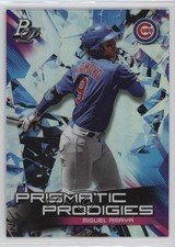 2019 Bowman Platinum Wal-Mart Prismatic Prodigies Miguel Amaya #PPP-15 h1f