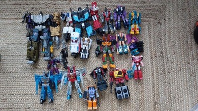 Used Transformers toys lot