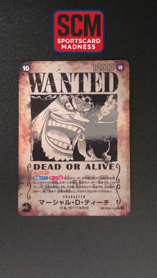 Marshall.D.Teach (093) (Wanted Poster) OP09-093 Emperors in the New World Foil