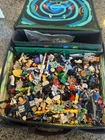 Large LEGO Minifigures Lot Castle Star Wars Ninjago  Mixed Bundle plus case