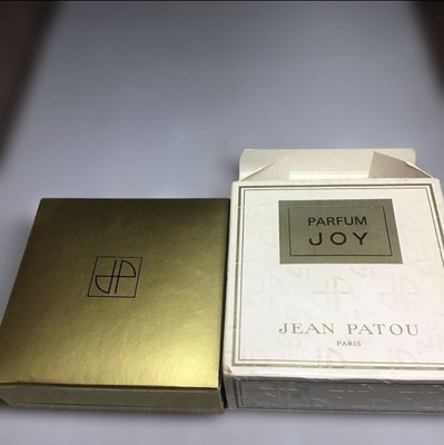 Vtg 80s *JOY by JEAN PATOU splash PURE PARFUM 15ml 1/2oz OLD FORM. SEALED bottle