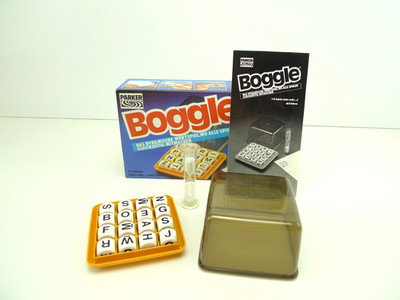 Parker Boggle Wortspiel Gesellschaftsspiel Vintage komplett mit Anleitung