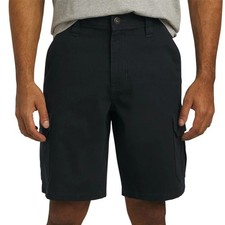 Wrangler Men's Cargo Short - BLACK Waist Size: 30-42 FAST SHIPPING