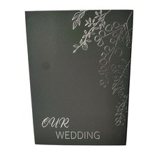 Elegant Foldable Wedding Welcome Sign With Greenery and Balloons Theme