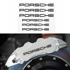 Car Stickers Decals For Porsche Brake Caliper Decals X 12 Black Car Stickers Decals For Porsche Brake Caliper Decals X 12 Black