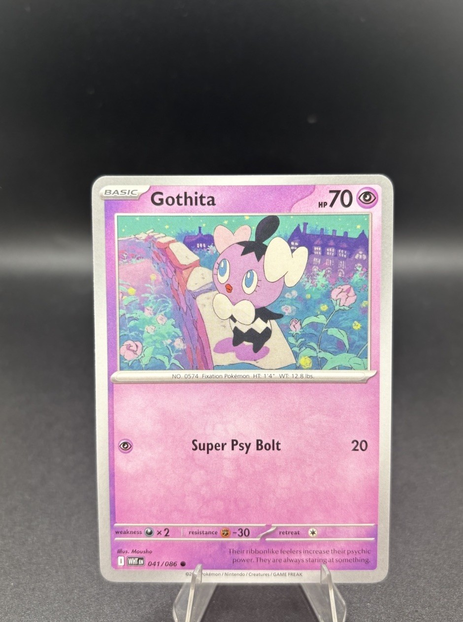 Gothita 041/086 Pokémon TCG Sv: White Flare Regular NM/M