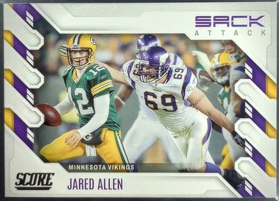2022 Score Sack Attack Jared Allen #SA-JA