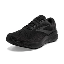 Brooks Women’s Ghost 16 Neutral Running Shoe - Black/Black/Ebony - 9 Medium