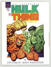 Incredible Hulk and the Thing The Big Change GN #1-1ST VG/FN 5.0 1987