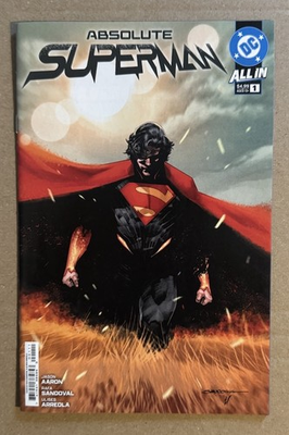 #ad Absolute Superman #1 Cover A First Printing $39.00