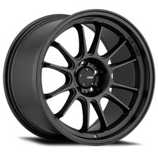 18x11 Konig 47b Hypergram Black Wheel 5x4.5 15mm