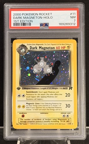 Dark Magneton (1st Edition) graded PSA 7 for sale on eBay