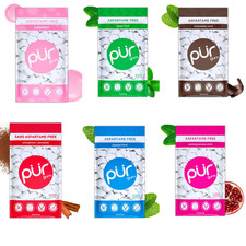 PUR Gum  Aspartame Free Chewing Gum  100 Xylitol  Natural Cinnamon, 55 Pcs