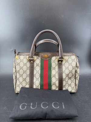 Gucci Accessory Collection GG Supreme Boston Bag Sherry Line Dust Bag