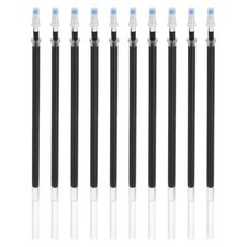 50Pcs 130mm Gel Ink Pen Replace Refills 0.5mm Fine Tip Black Ballpoint Pen