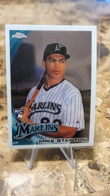 2010 Topps Chrome - Giancarlo Stanton #190 Mike Stanton (RC)