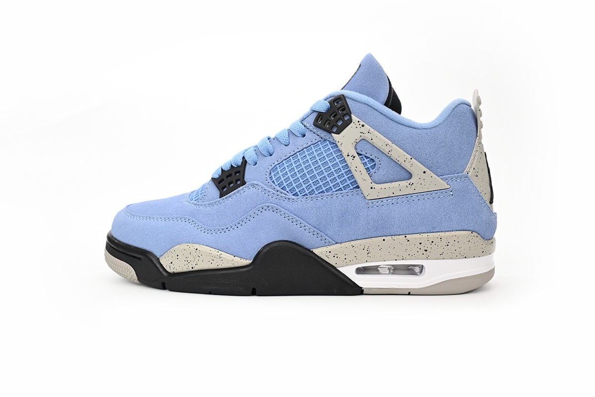 Size 7.5 - Jordan 4 Retro Mid University Blue for sale online | eBay