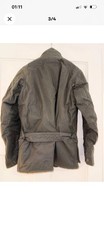 Image of Barbour International Wax Motorcycle Jacket, Worn Once, Size Small
